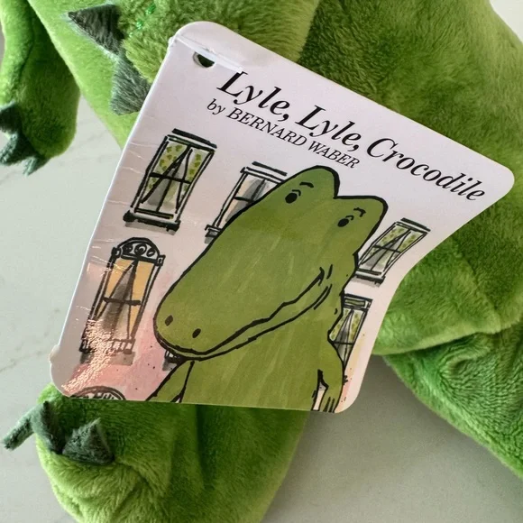 Kohl's Cares Lyle Lyle Crocodile Soft Plush Toy Lovey Bernard Waber Green New - Picture 8 of 10